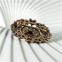 Cuneo - Corso Nizza 11 - Spilla Goldside Donna in Oro Rubino 0.60 Ct 82027339 - 82027339